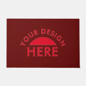 Zakelijke deur mat bedrijf Logo deurmat (Voorkant)