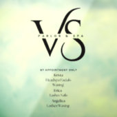 Zakelijke deurclinging raamsticker (Vel 3)