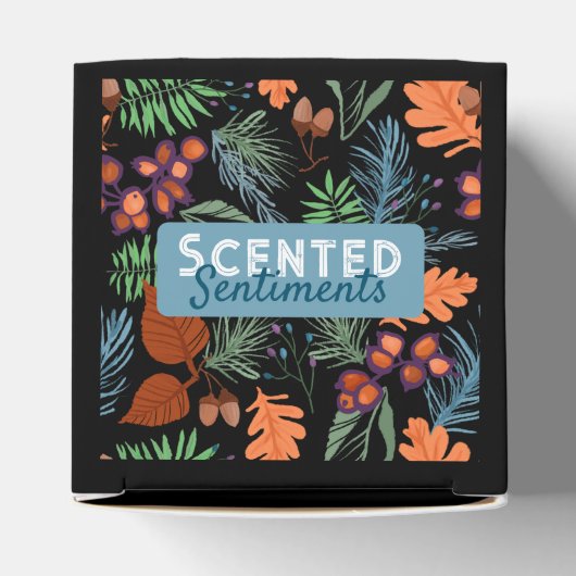 Zakelijke doos met gecentreerde kaartenmaker bedankdoosjes (Bovenkant)