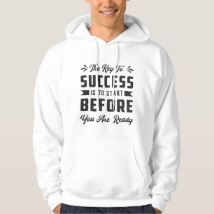 Zakelijke eigenaar De sleutel tot succes is om BOS Hoodie
