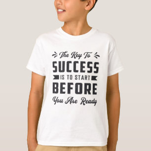 Zakelijke eigenaar De sleutel tot succes is om BOS T-shirt