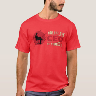 Zakelijke eigenaar U bent de CEO van uw leven baas T-shirt