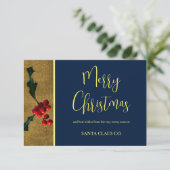 Zakelijke, elegante, unieke feestdag-Kaart Bedankkaart (Staand voorkant)