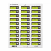 Zakelijke etiketten voor ooievaar (Full Sheet)