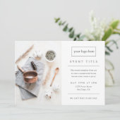 Zakelijke evenement | Moderne professionele foto Kaart (Staand voorkant)