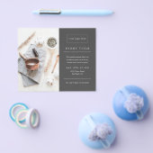 Zakelijke evenementen Grey Minimalist Professionel Flyer (Enkel)