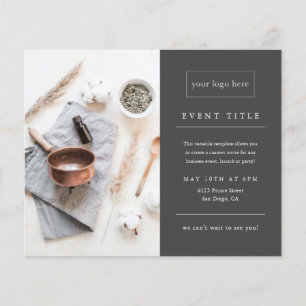 Zakelijke evenementen Grey Minimalist Professionel Flyer