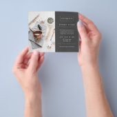 Zakelijke evenementenfoto - minimalistisch profess flyer (Hand)