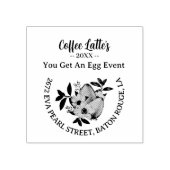 Zakelijke evenementenset van de hogere stijl rubberstempel (Afrduk)