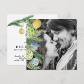 *~* Zakelijke familiebijeenkomst AP20 Kerstvakanti Kaart (Voorkant / Achterkant)