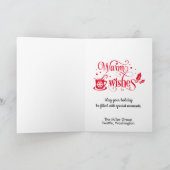 Zakelijke feestdagen - wensen voor klantenkaart (Binnen)