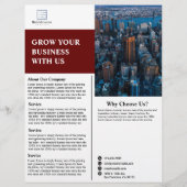 Zakelijke Flyer (Voorkant)