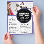 Zakelijke Flyer (Hand)