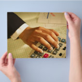 Zakelijke Flyer Voor Accountantskantoor (Hand)
