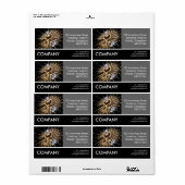 Zakelijke foto - Grote Wiel Etiket (Full Sheet)