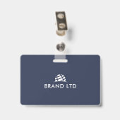 Zakelijke foto ID personeel Badge (Achterkant met clip)