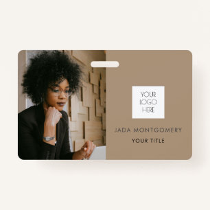 Zakelijke foto Logo Medewerker Personeel ID Badge