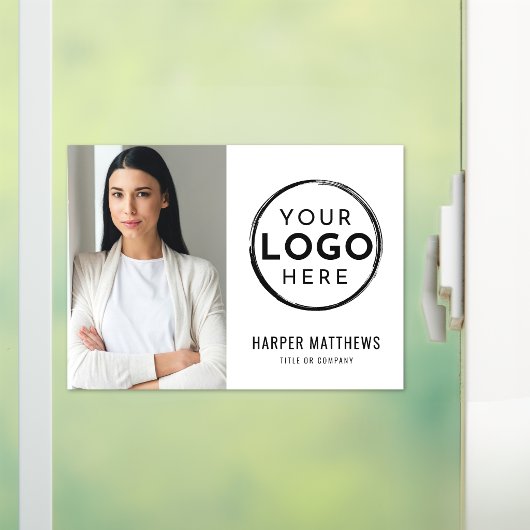 Zakelijke Fotologo Raamsticker