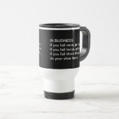 Zakelijke Funny Travel Mugs Reisbeker (Voorkant rechts)