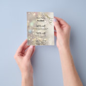 Zakelijke gepersonaliseerde flyer (Hand)