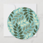 Zakelijke groet met Logo Proost op het nieuwe jaar Feestdagenkaart (Achterkant)