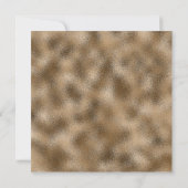 Zakelijke Grote Opening Chic Zwart & Goud Glitter Kaart (Achterkant)