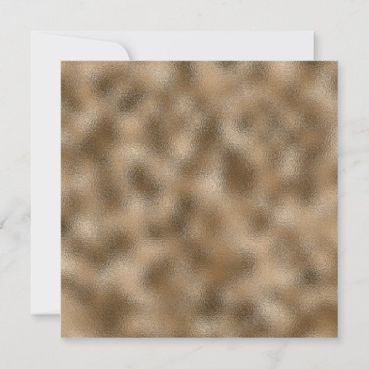 Zakelijke Grote Opening Chic Zwart & Goud Glitter Kaart (Achterkant)