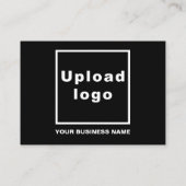 Zakelijke Halloween Groet op Zwart Informatiekaartje (Achterkant)