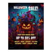 Zakelijke Halloween Party Sale Promotie 2 Poster (Voorkant)