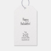 Zakelijke Halloween Pop door Cadeaulabel (Achterkant)