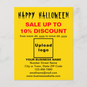 Zakelijke Halloween Sale op Yellow Flyer