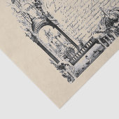 Zakelijke handelskaart tissuepapier (Detail)