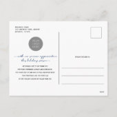 Zakelijke Happy Holiday met foto briefkaarten (Achterkant)