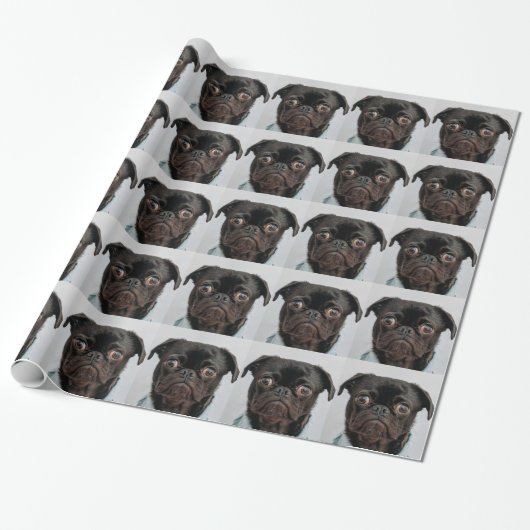 zakelijke hond cadeaupapier (Uitgerold)