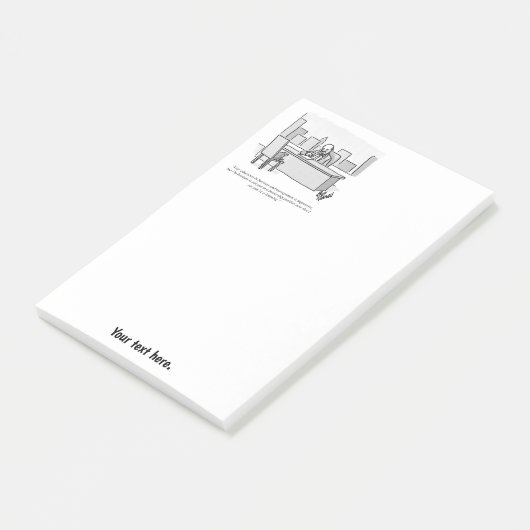 Zakelijke Humor Post-it® Notes (Schuin)