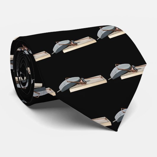 Zakelijke humor stropdas (Opgerold)