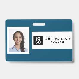 Zakelijke ID Persoonlijke Foto Logo Werknemersnaam Badge