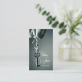 Zakelijke kaart onroerend goed visitekaartje (Staand voorkant)