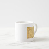 Zakelijke kaart van San Francisco Espresso Kop (Voorkant rechts)