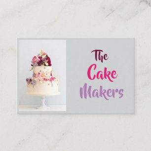 Zakelijke kaarten - De cake makers Visitekaartje