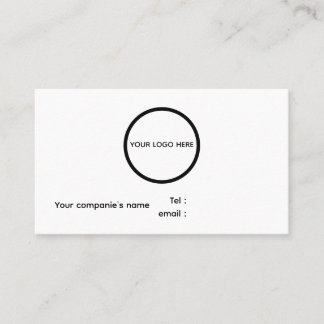Zakelijke kaarten minimalistisch professioneel visitekaartje