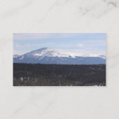Zakelijke Kaarten van Pike's Peak Visitekaartje (Achterkant)
