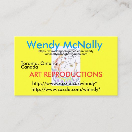 Zakelijke kaarten visitekaartje (Voorkant)