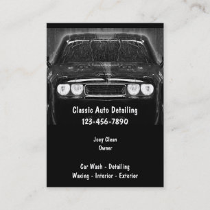 Zakelijke Kaarten voor Autodetailing Visitekaartje
