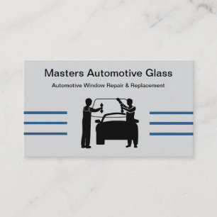 Zakelijke Kaarten voor Autoglas Reparatie Vervangi Visitekaartje