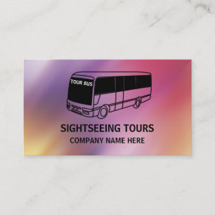 Zakelijke Kaarten voor Busreizen Visitekaartje