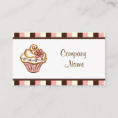 Zakelijke Kaarten voor Cupcakes Visitekaartje (Voorkant)