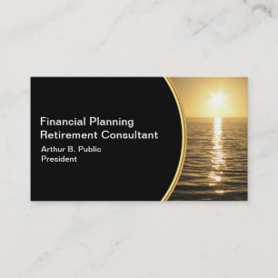 Zakelijke Kaarten voor Financiële Planners Visitekaartje