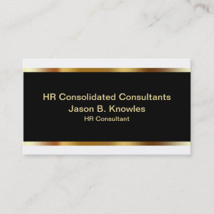 Zakelijke Kaarten voor HR-consultants Visitekaartje