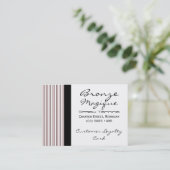 Zakelijke Kaarten voor klantloyaliteit Klantenkaartje (Staand voorkant)